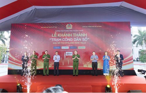 CITYLAND GROUP ĐỒNG HÀNH ĐƯA TRẠM CÔNG DÂN SỐ ĐẾN GẦN CƯ DÂN GÒ VẤP